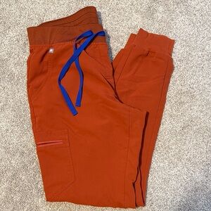 Figs Burnt Orange Livingston Pant